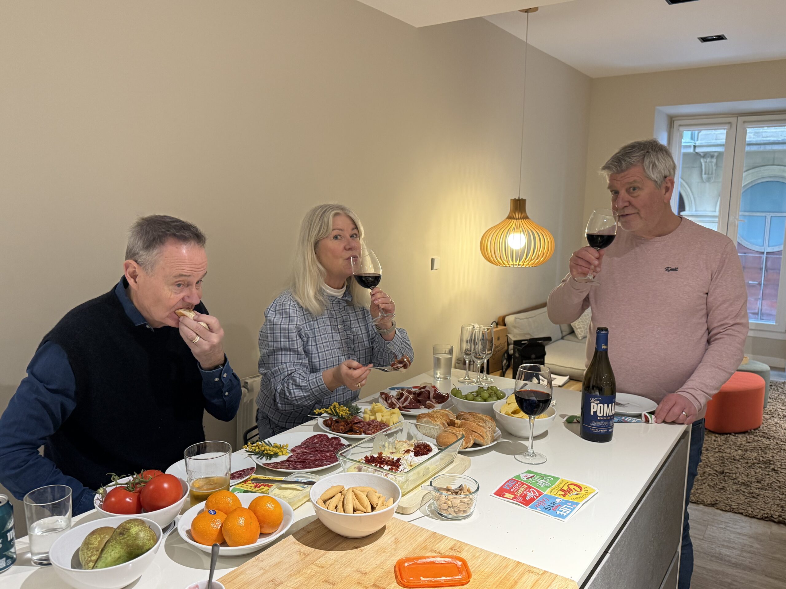 San Sebastian – Inväntar våra gäster idag